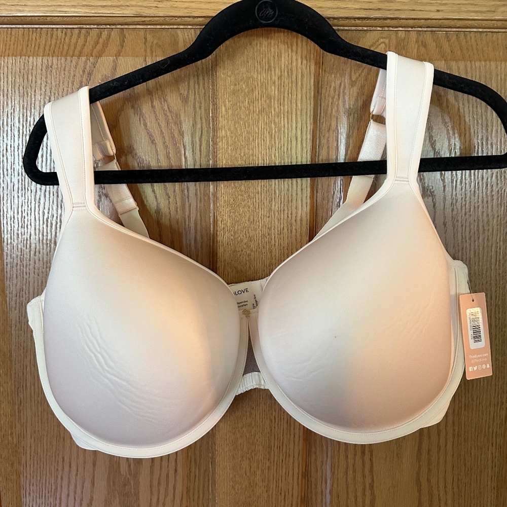 ThirdLove Beige Perfect Coverage Lined Underwire Bra.  Size 42G. NWT.